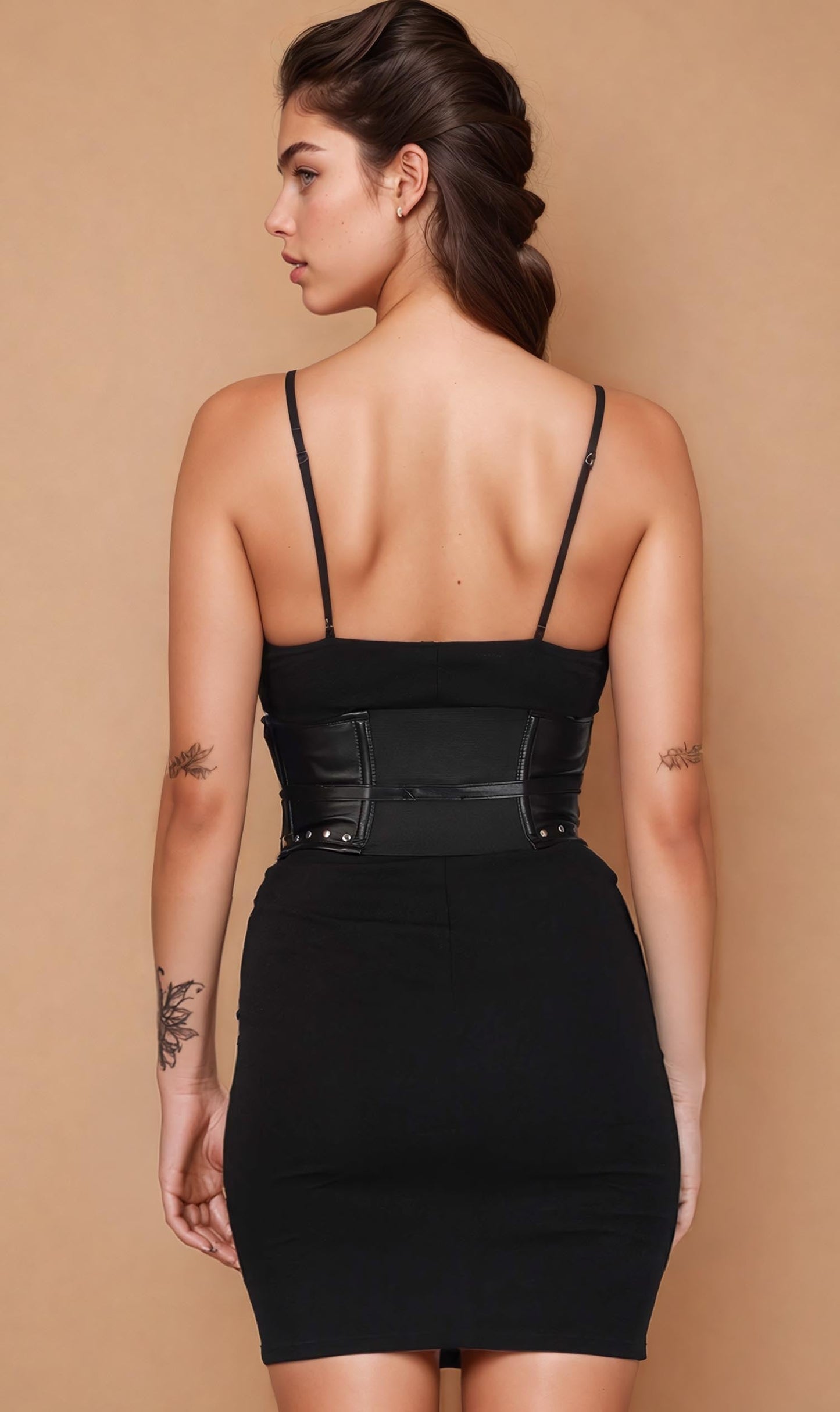 Kyden Faux Leather Corset Belt