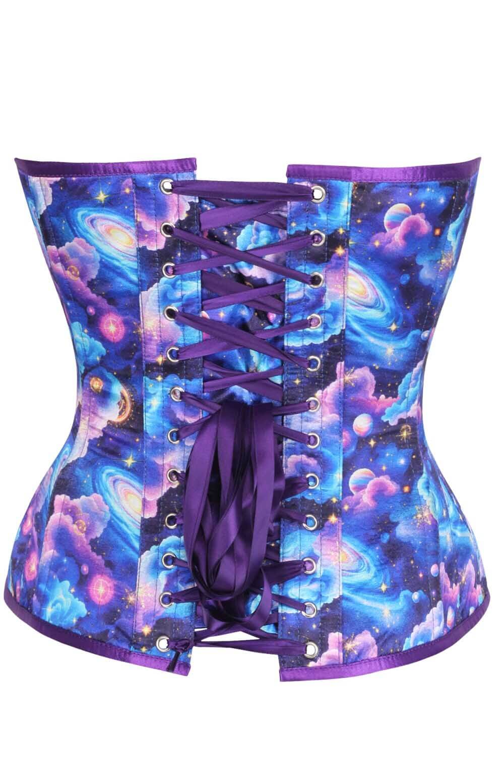 Maelyn Cosmic Galaxy Dream Overbust Corset