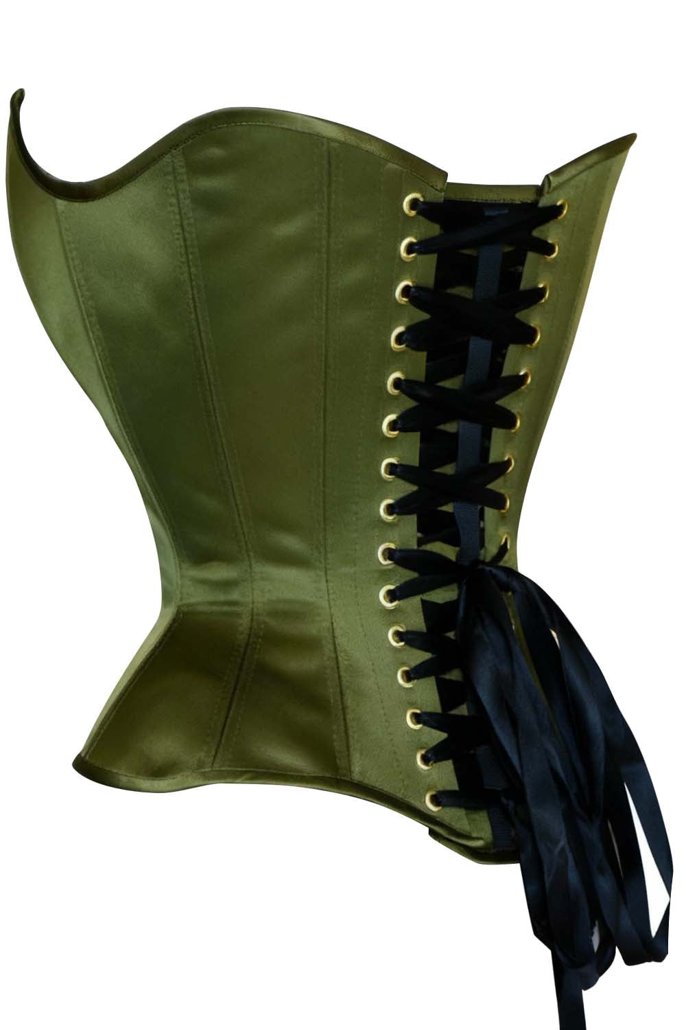 Delandra Satin Overbust Corset