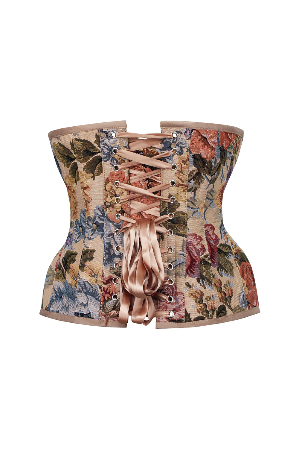 Steele Brocade Curvy Corset