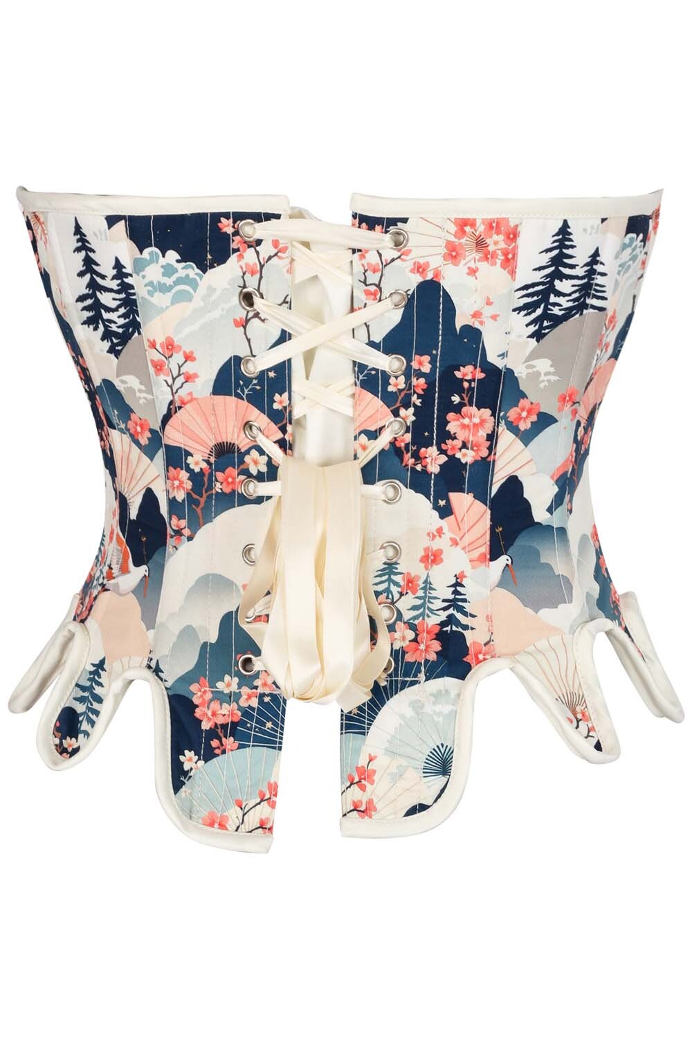 Joandra Brushstrokes of Japan Overbust Corset