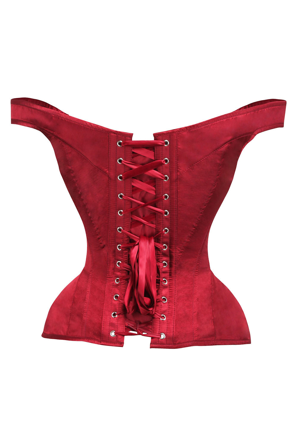 Crimson Holliann Off-Shoulder Overbust Corset