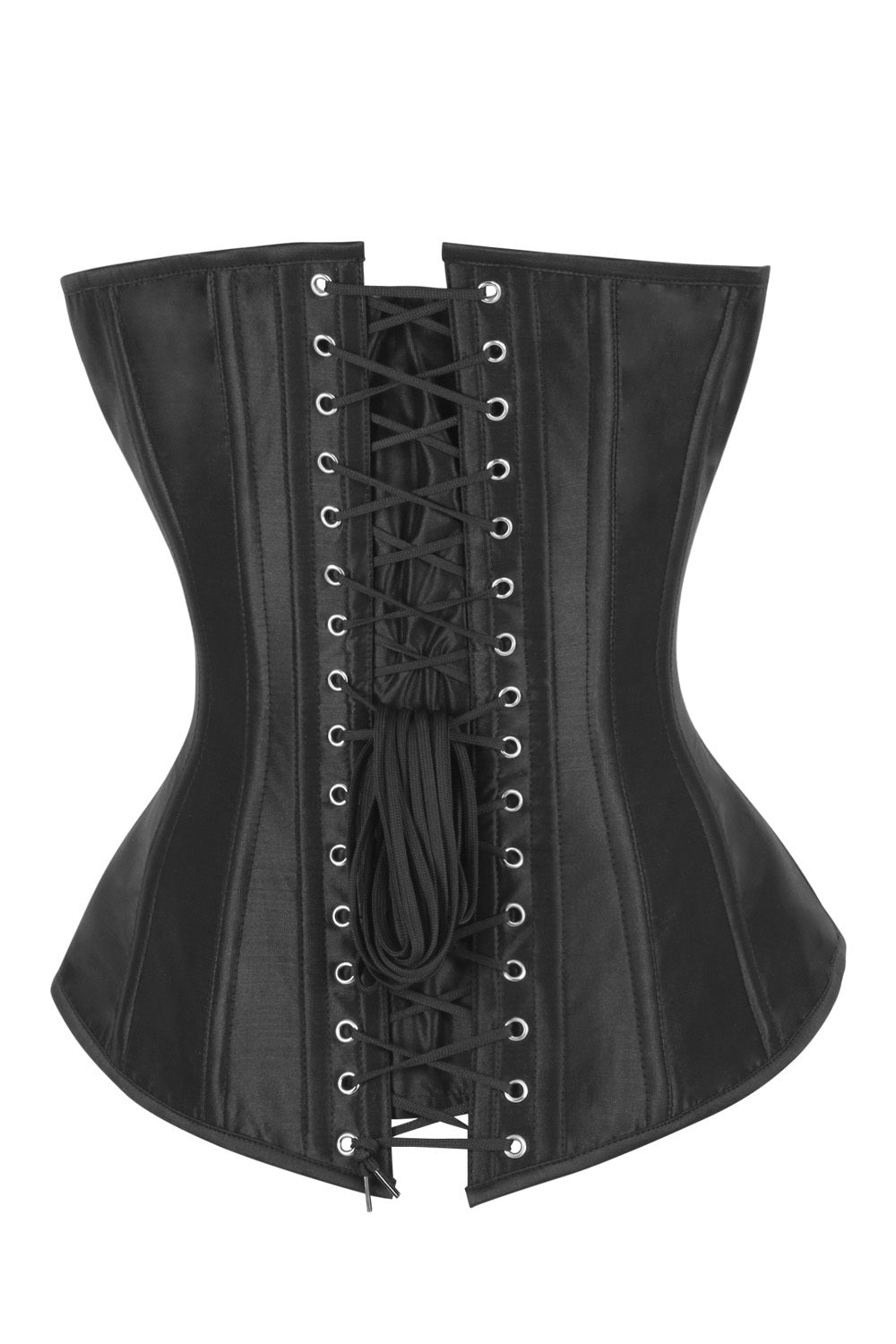 Midnight Black Navya Gothic Overbust Corset