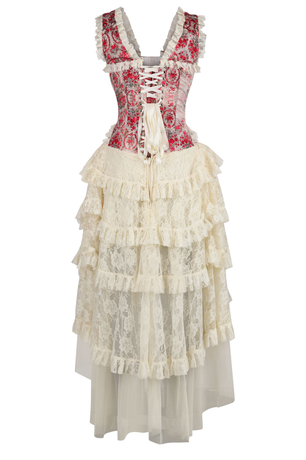 Blush Rose Anastasia Rococo Taffeta Corset Dress
