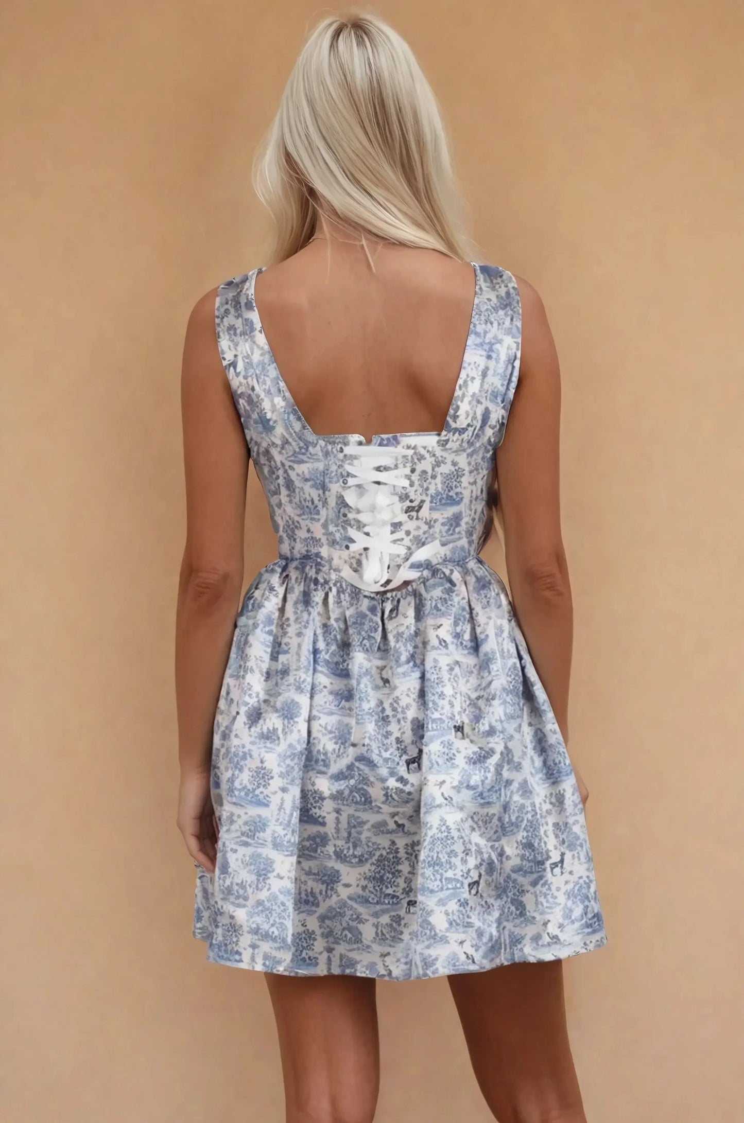 Suelyn Parisian Toile Corset Dress