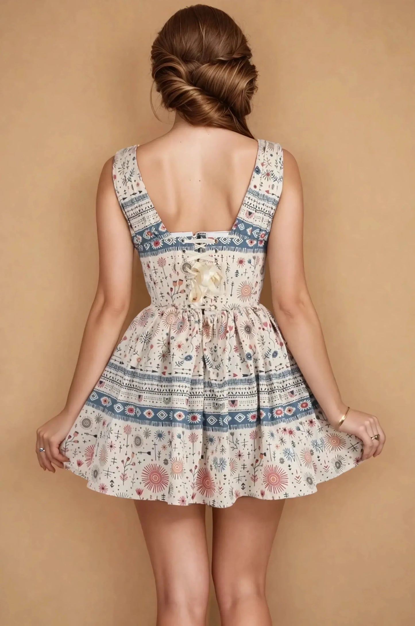 Maybel Nomadic Threads Corset Dress