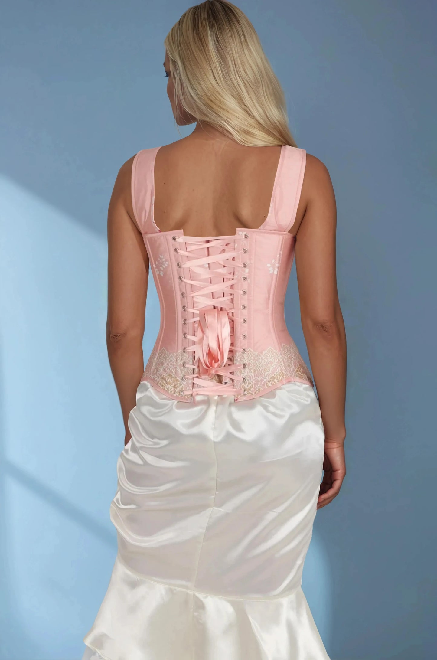 Stormi Pink Overbust Corset