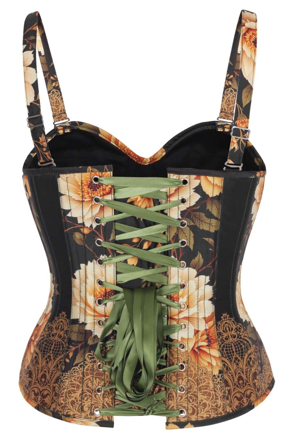 Cataleya Floral Overbust Corset