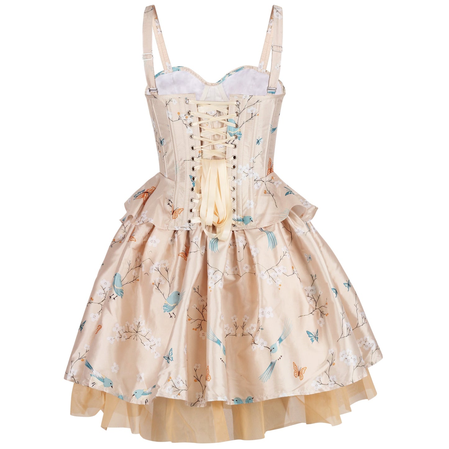 Audre Blush Birdsong Corset Co-ord Set