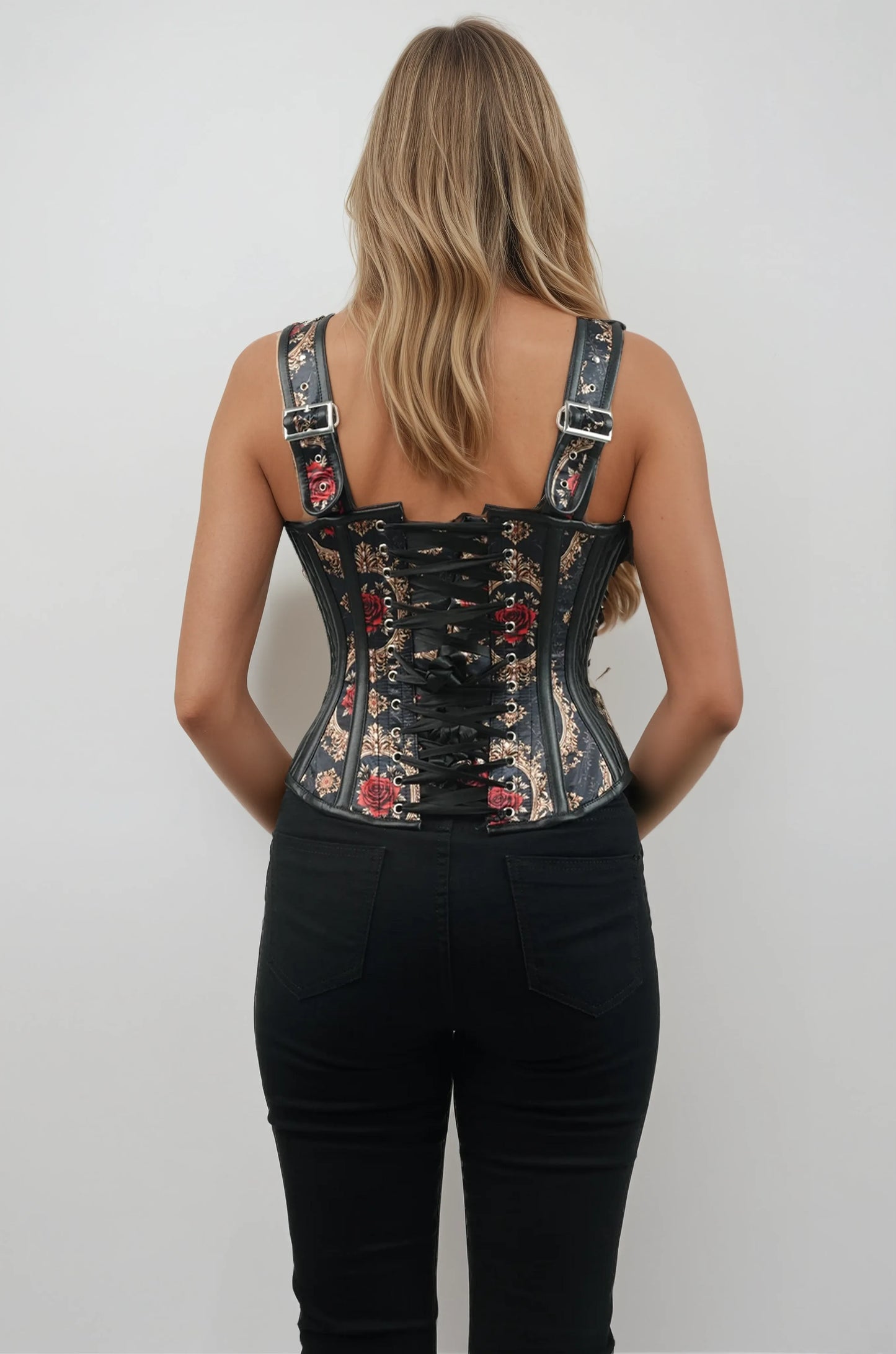Averi Ornate Baroque and Rose Corset