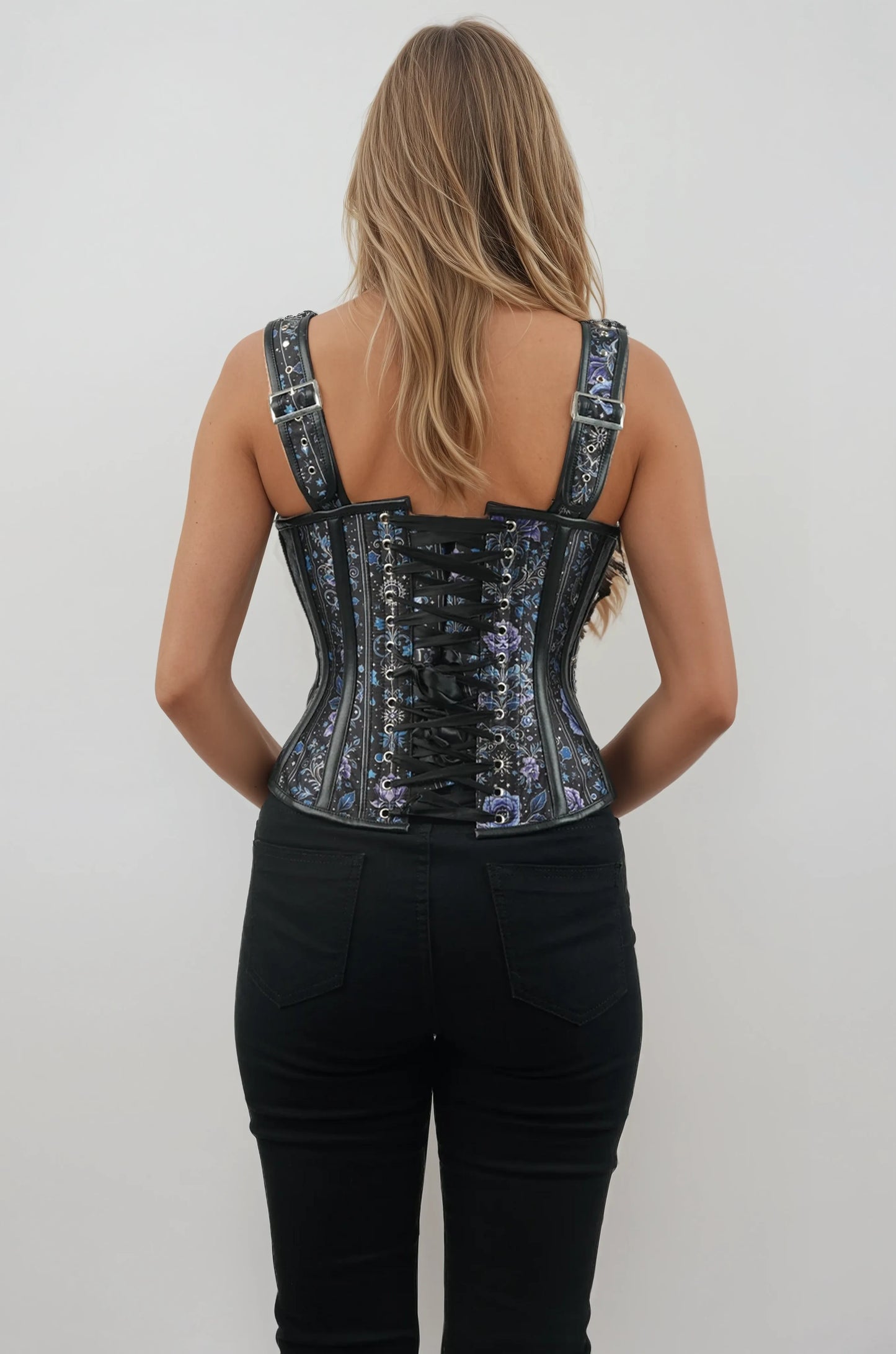 Merrill Mystical Floral and Ornamental Corset
