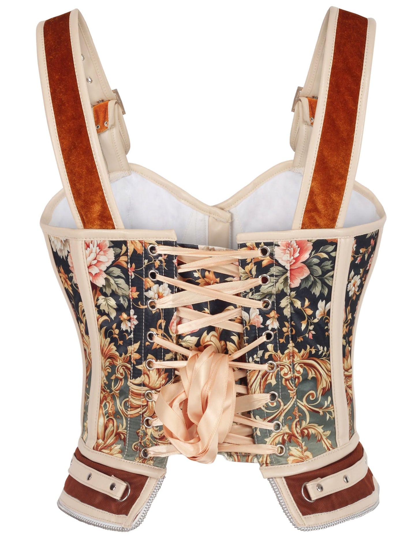 Lindsy Baroque Floral Overbust Corset