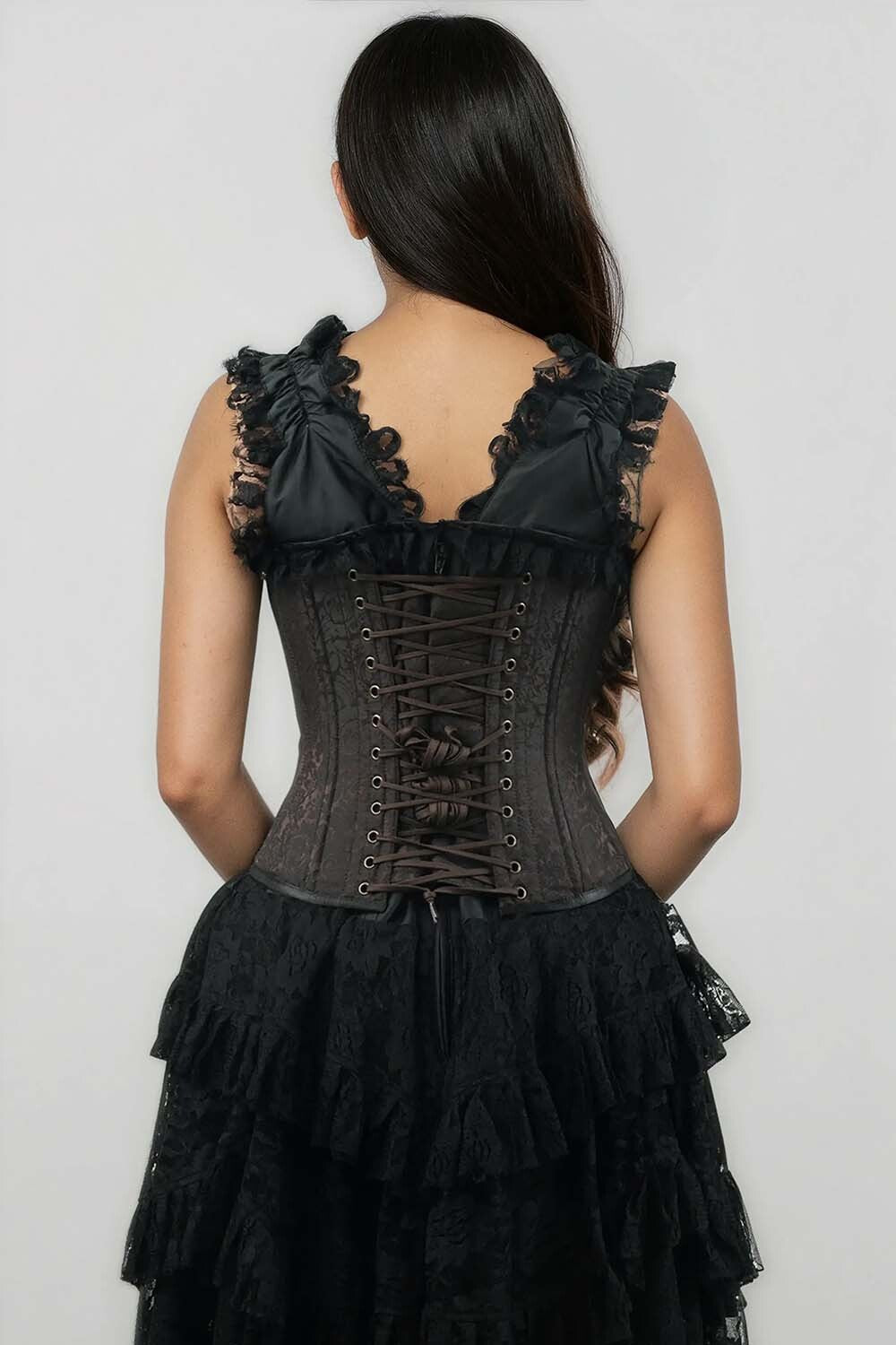 Wakely Steampunk Waist Trainer Underbust Corset