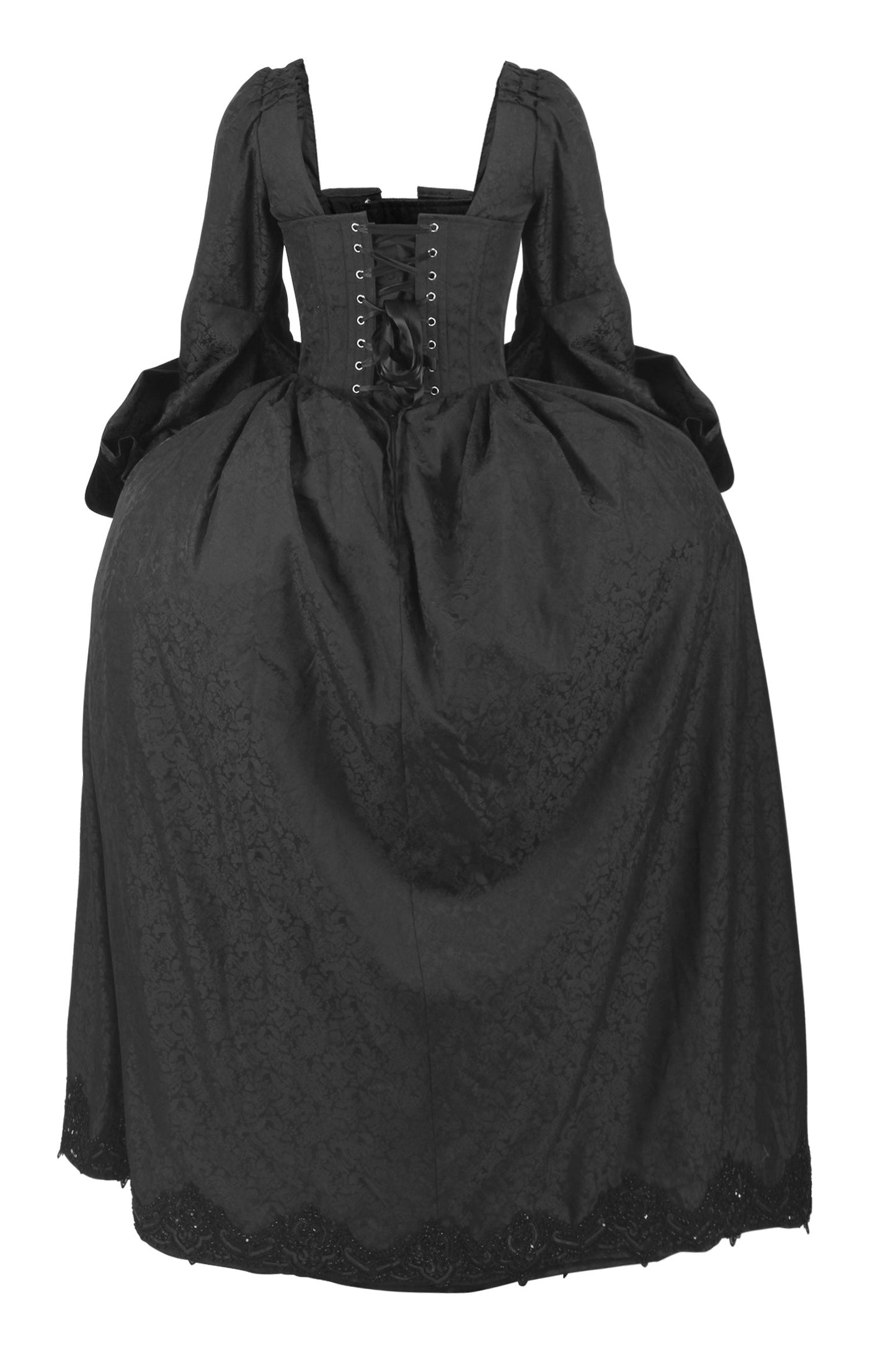 Hiromi Tudor Inspired Rococo Brocade Corset Dress