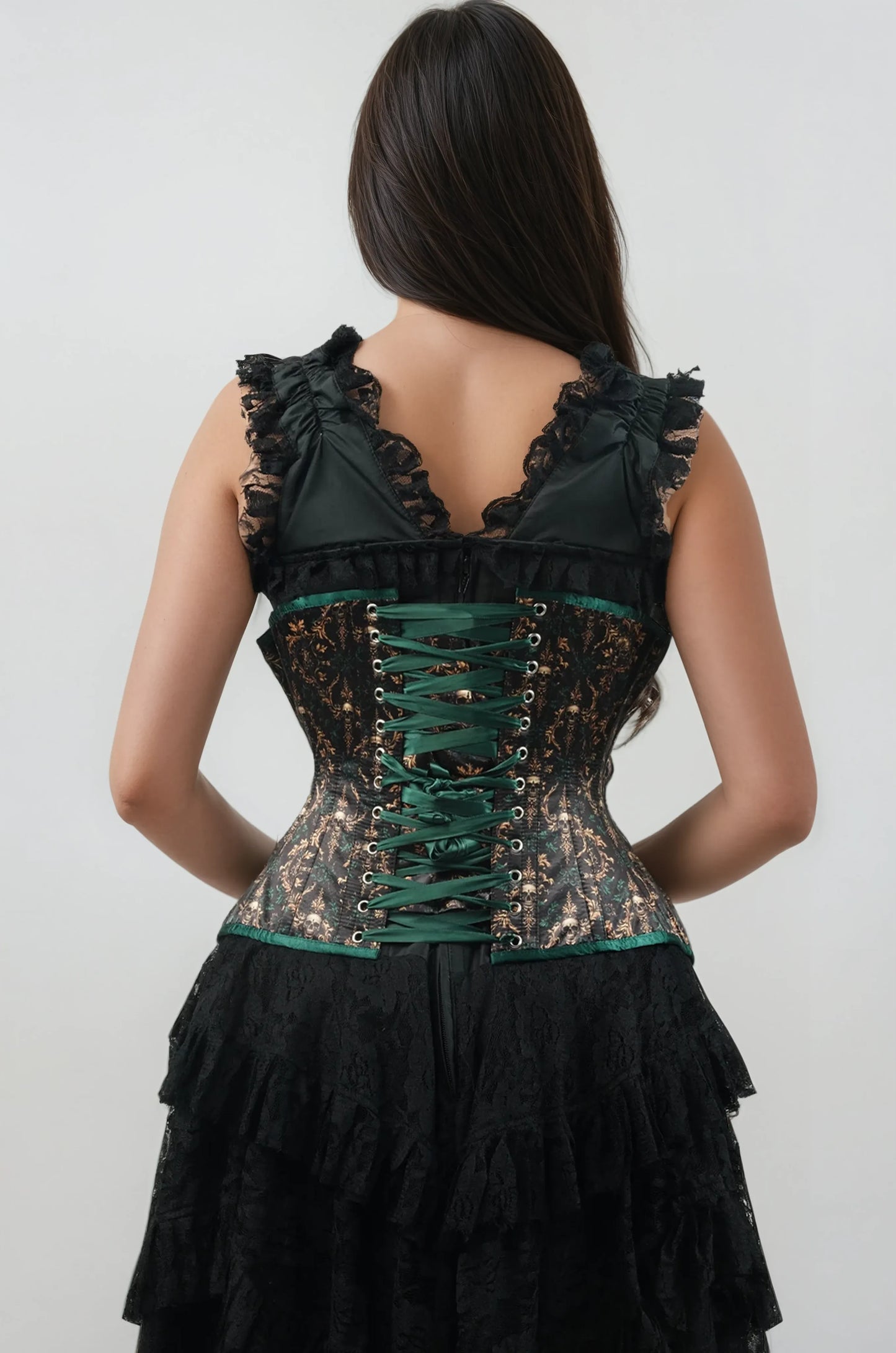 Elana Skull Underbust Corset