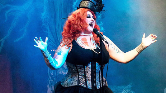 Halloween show in Hiatt New Curvy Waist Training Corset