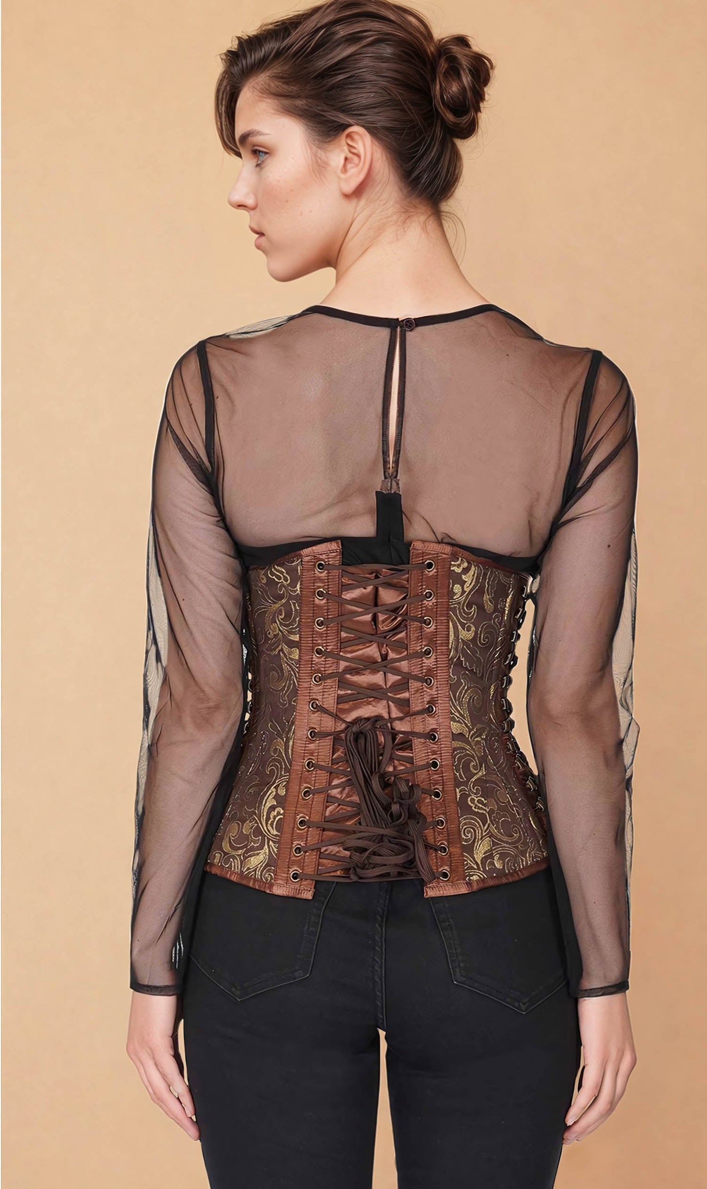 Grayson Underbust Steampunk Corset