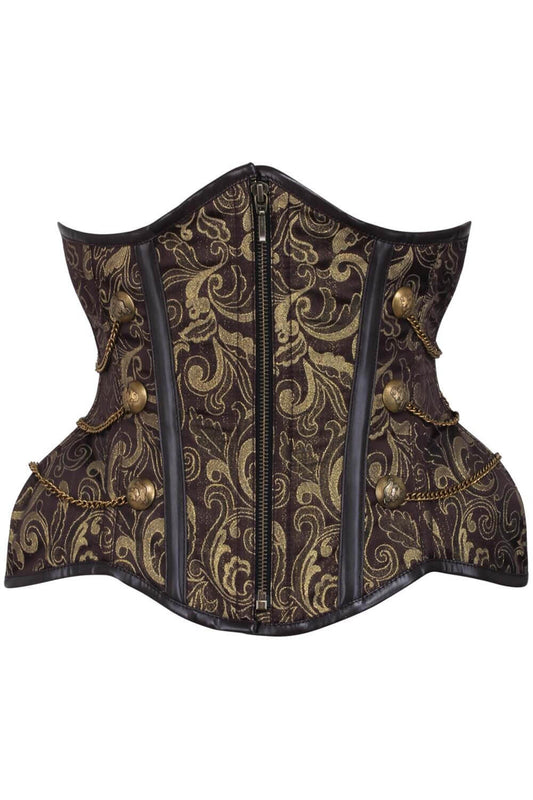 Zayla Curvy Steampunk Corset