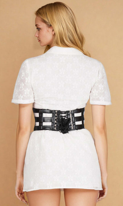 Merridan Black Corset Belt