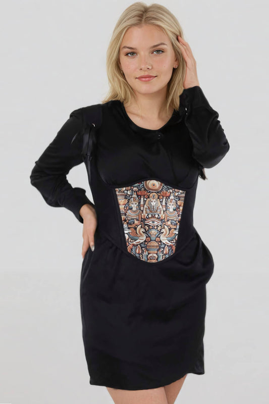 Yvette Black Underbust Corset