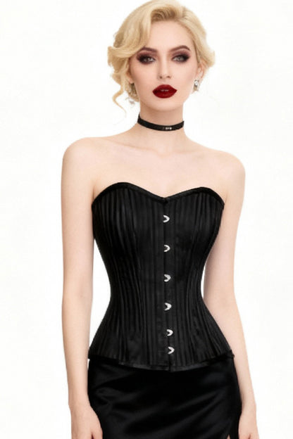 Laquesha Waist Trainer Black Striped Corset