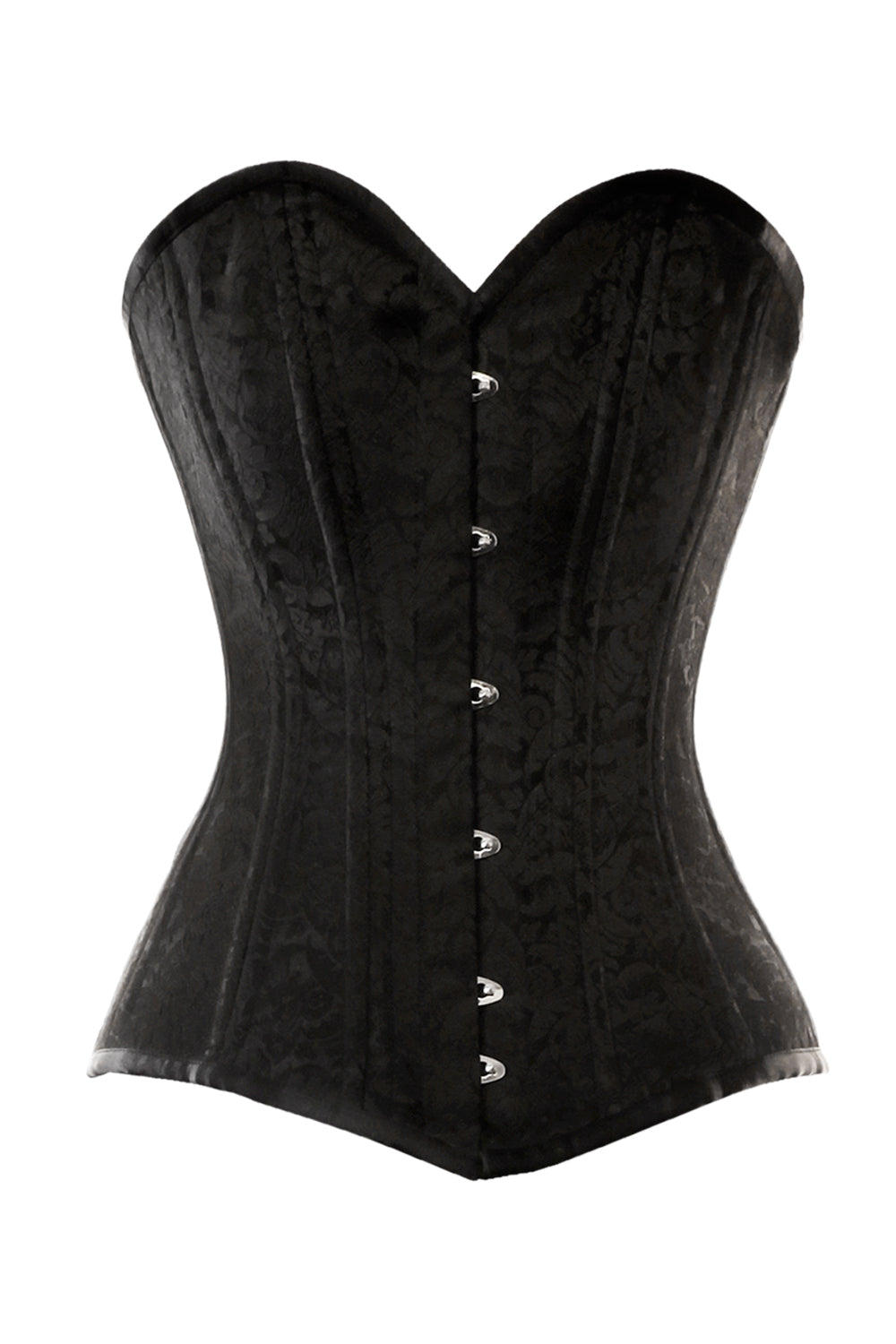 Shellee Overbust Waist Training Black Corset
