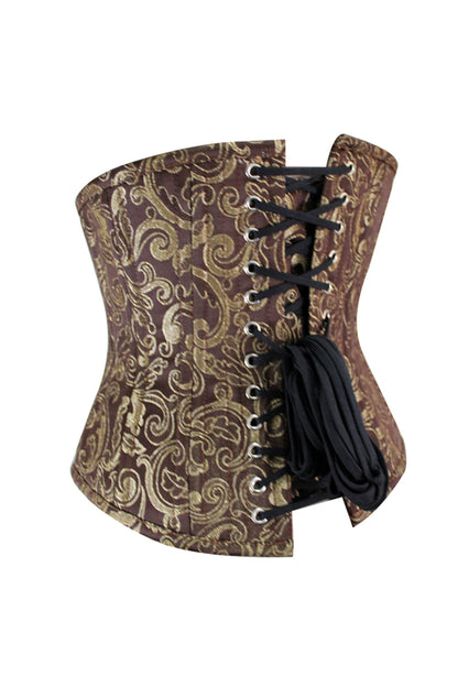 Shandee Gold Underbust Waist Training Corset