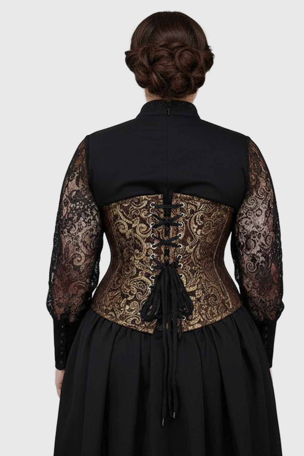 Shandee Gold Underbust Waist Training Corset