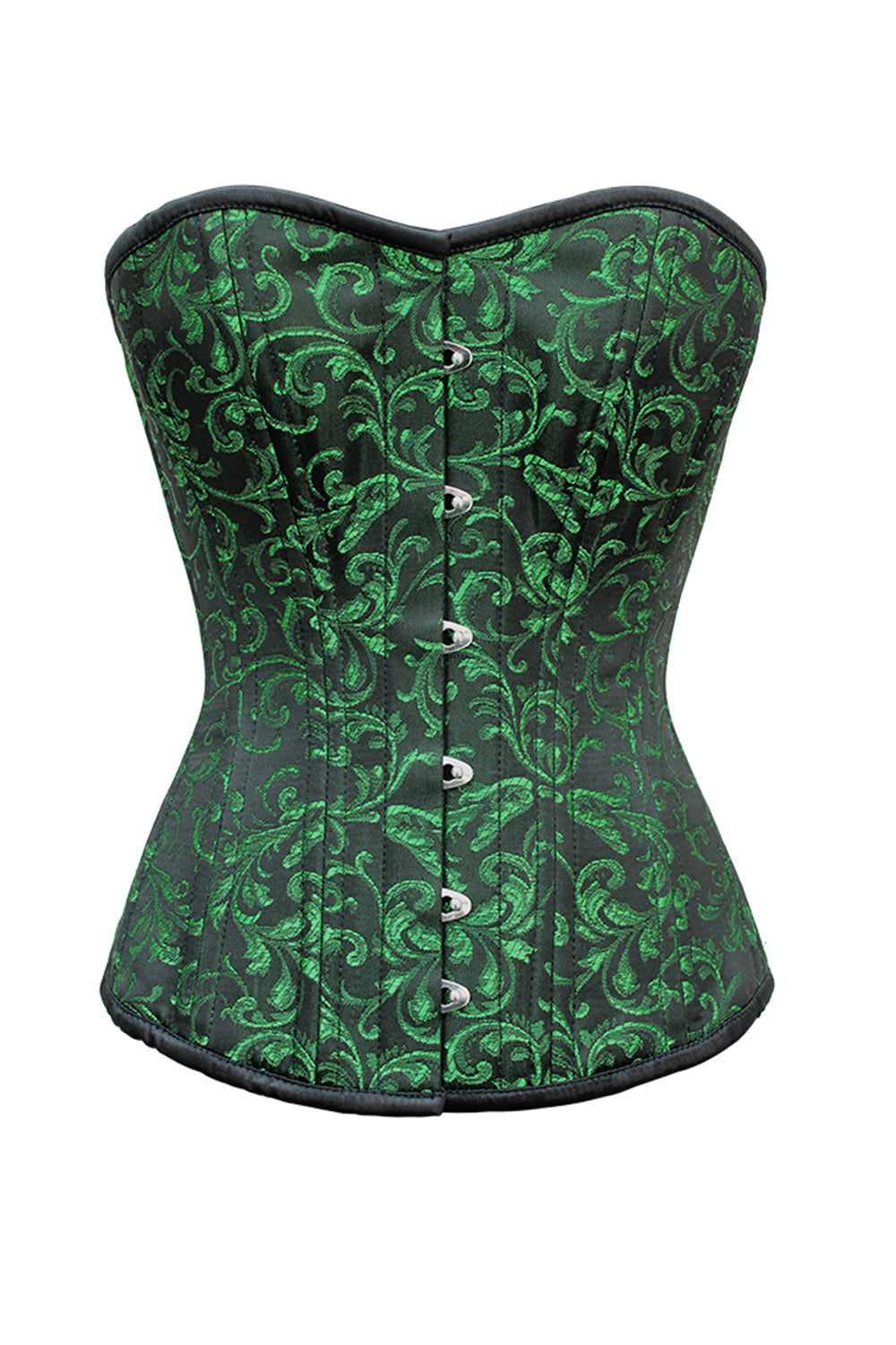 Merrie Overbust Waist Trainer Green Corset
