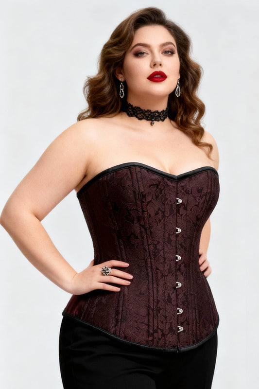 Jenene Steampunk Waist Training Overbust Corset