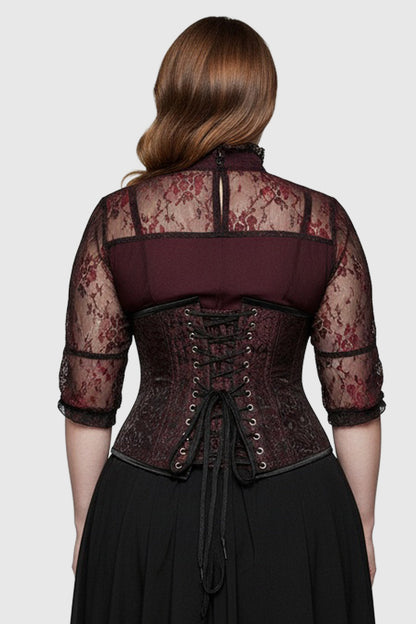 Cleopatra Steampunk Waist Training Underbust Corset