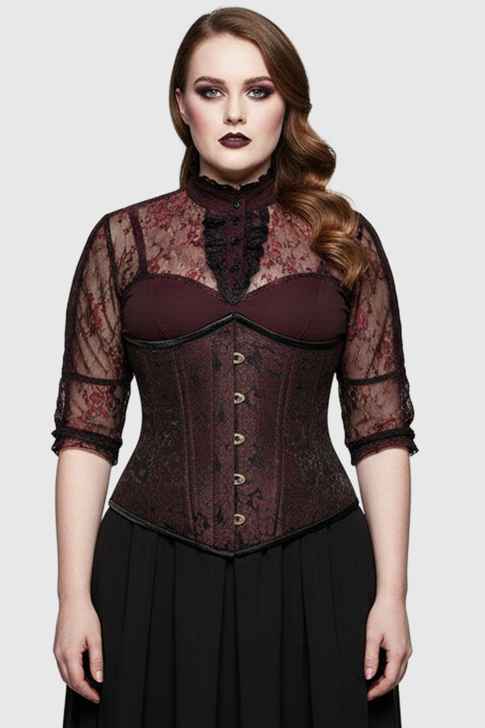 Cleopatra Steampunk Waist Training Underbust Corset