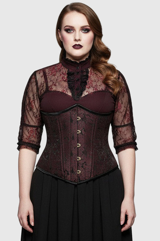 Cleopatra Steampunk Waist Training Underbust Corset