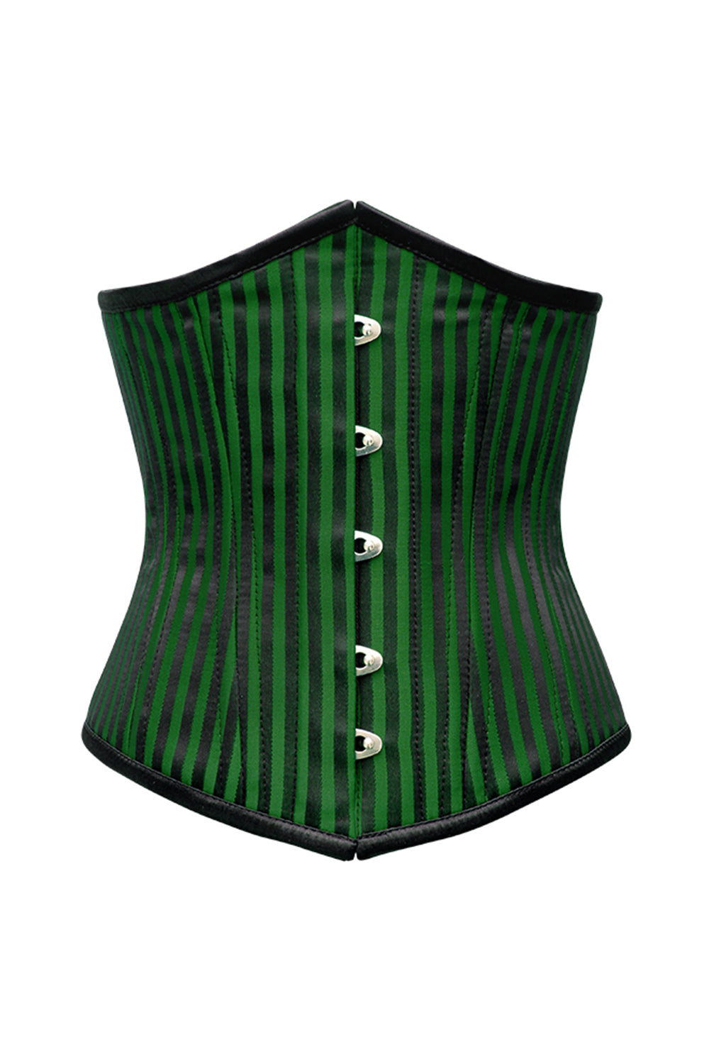 Meeka Green Brocade Waist Trainer Corset