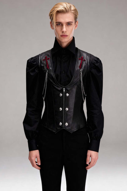 Blodwyn Gothic Men's Underchest Corset