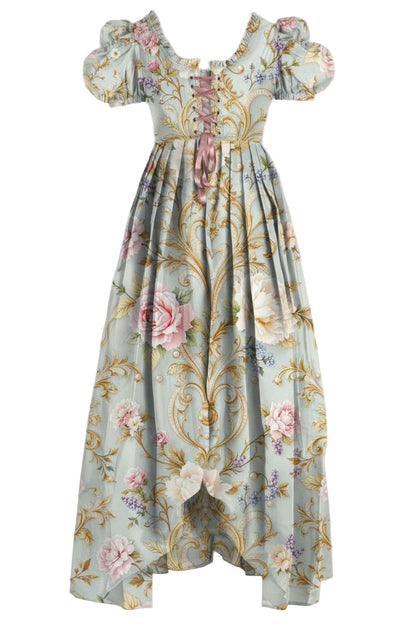 Misa Rococo Baroque with Rose Guinevere Corset Dress