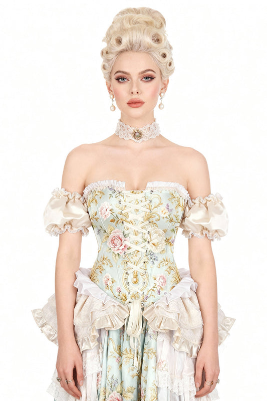 Mylene Rococo Baroque with Rose Cinderella Corset