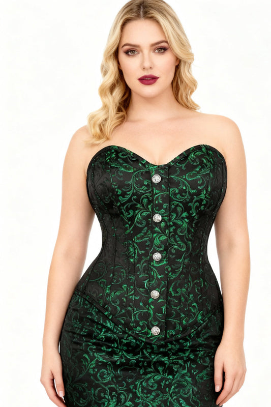 Vianna Overbust Brocade Corset