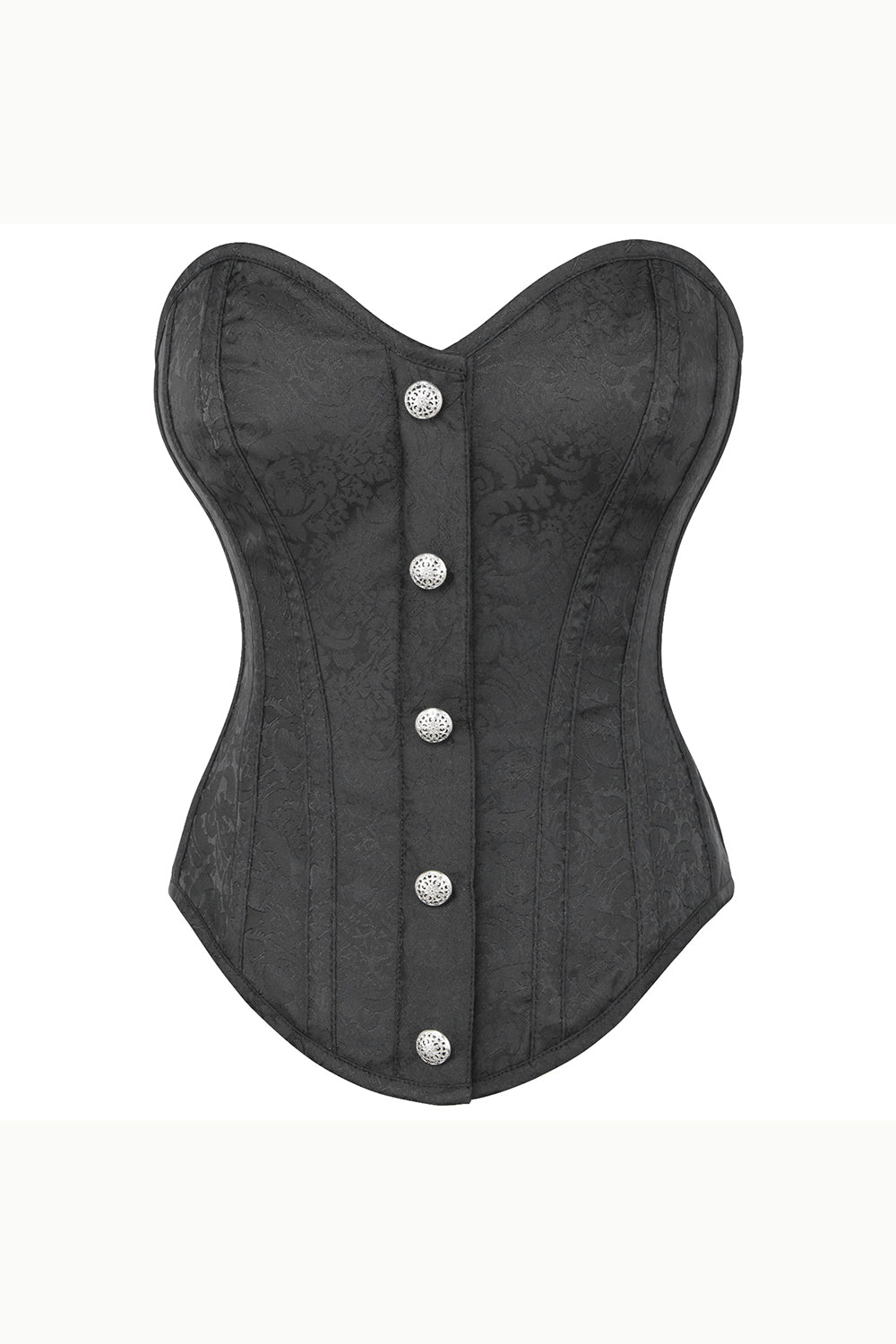 Blaise Overbust Black Corset