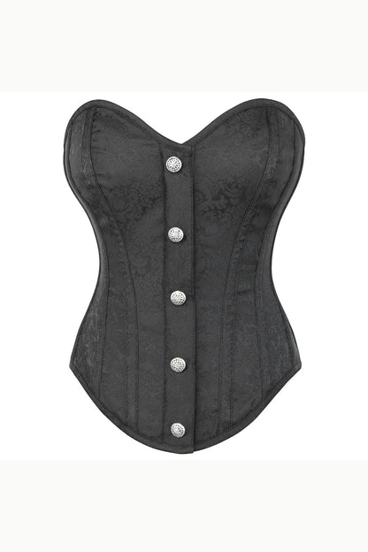 Blaise Overbust Black Corset
