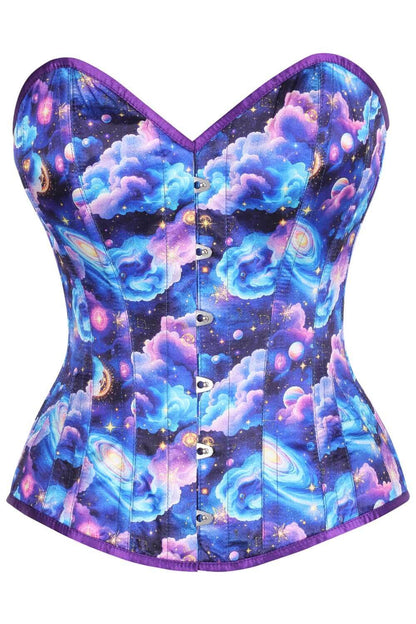 Maelyn Cosmic Galaxy Dream Overbust Corset