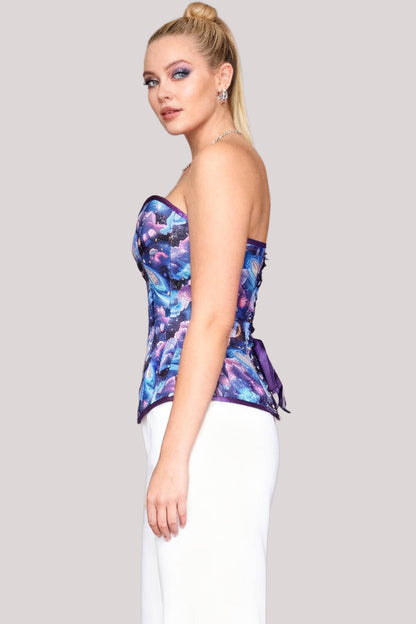 Maelyn Cosmic Galaxy Dream Overbust Corset