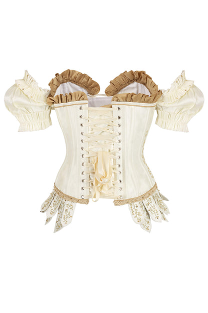 Kilee Rococo Overbust Valkyrie Embroidery Corset