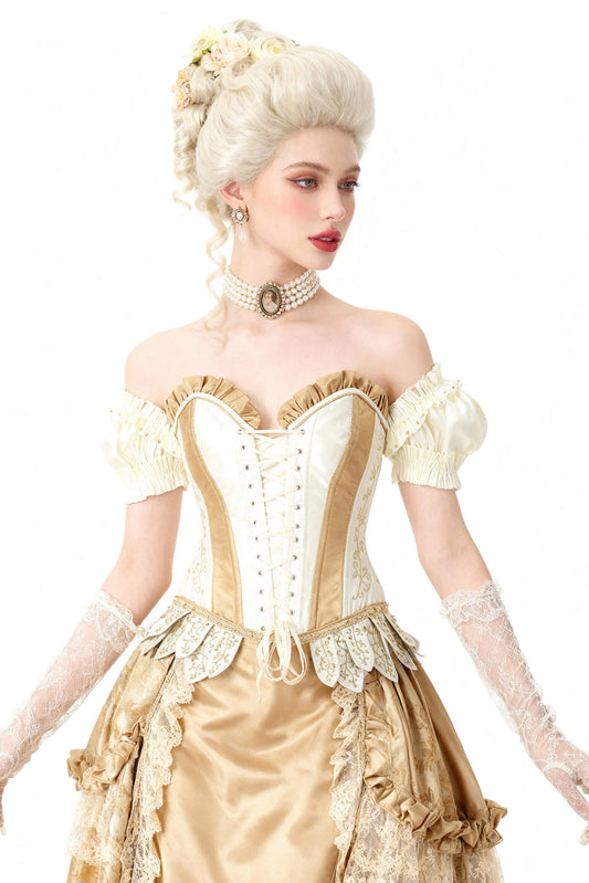 Kilee Rococo Overbust Valkyrie Embroidery Corset