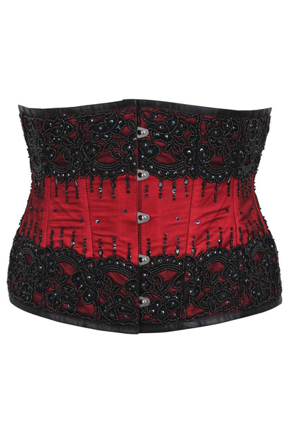 Mayana Red Underbust Couture Corset