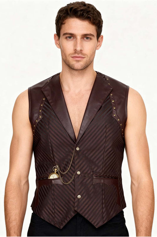 Keiler Steampunk Single Breasted Waist Coat