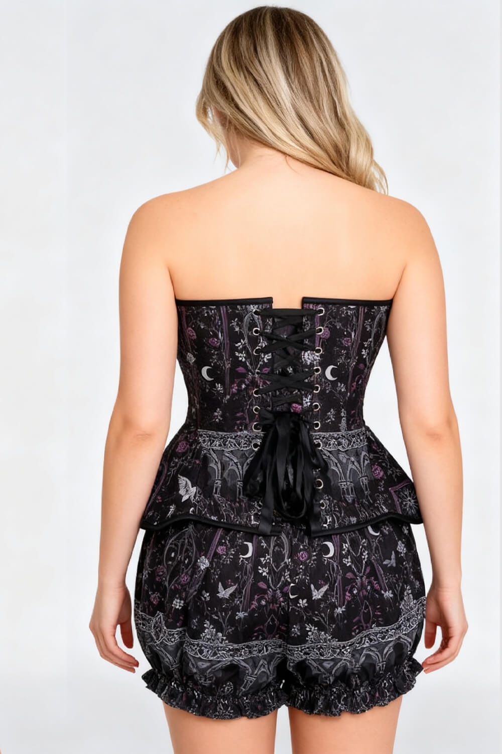 Kirin Celestial Gothic Arch Corset & Bloomer Set