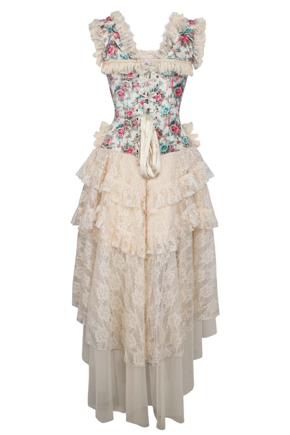 Leighton Victorian Inspired Corset Dress