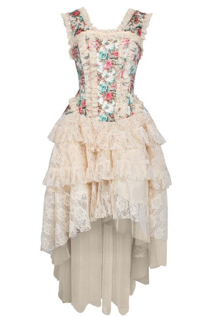 Leighton Victorian Inspired Corset Dress