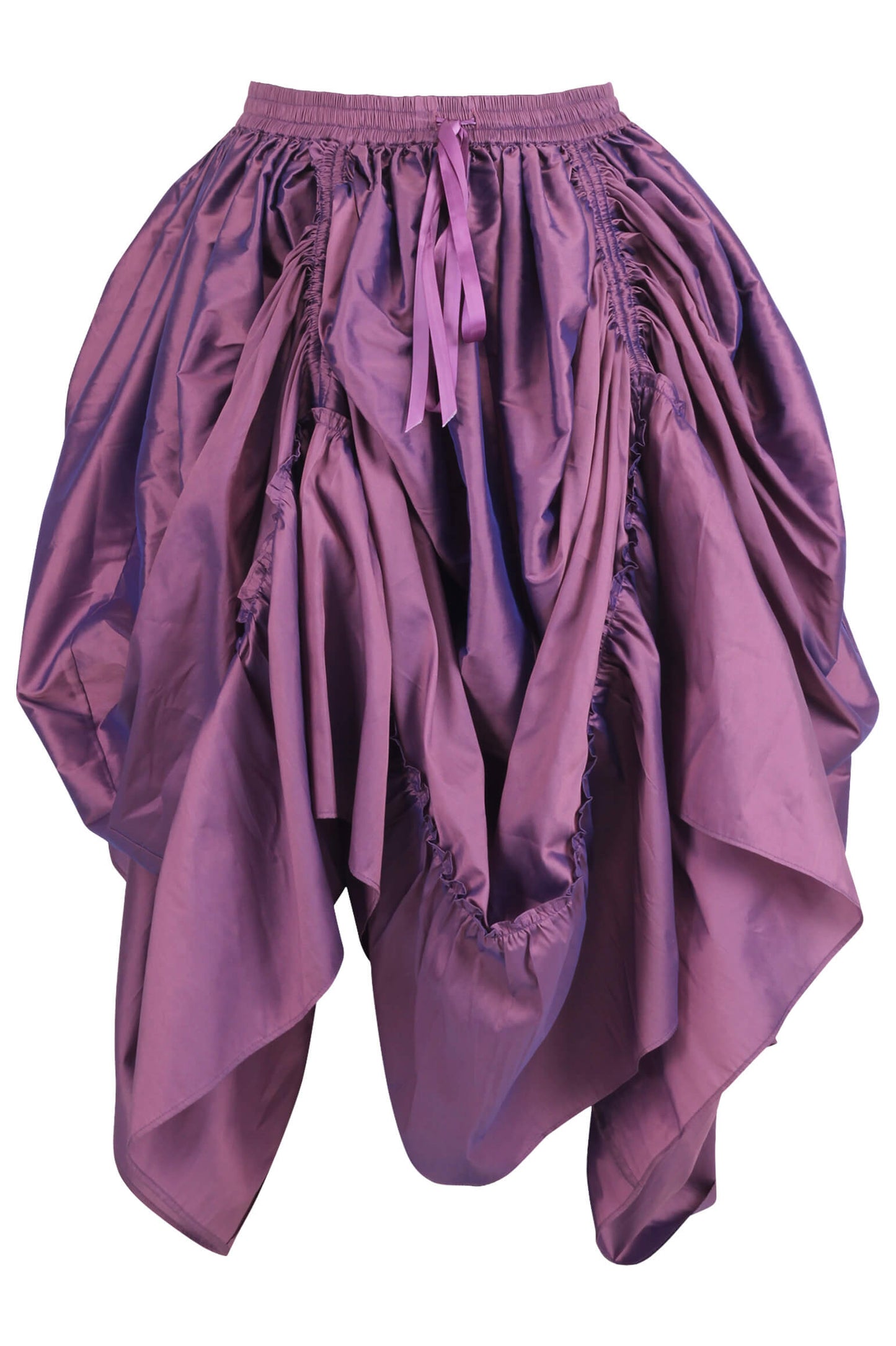 Haileigh Rococo Lilac Taffeta Bustle Skirt